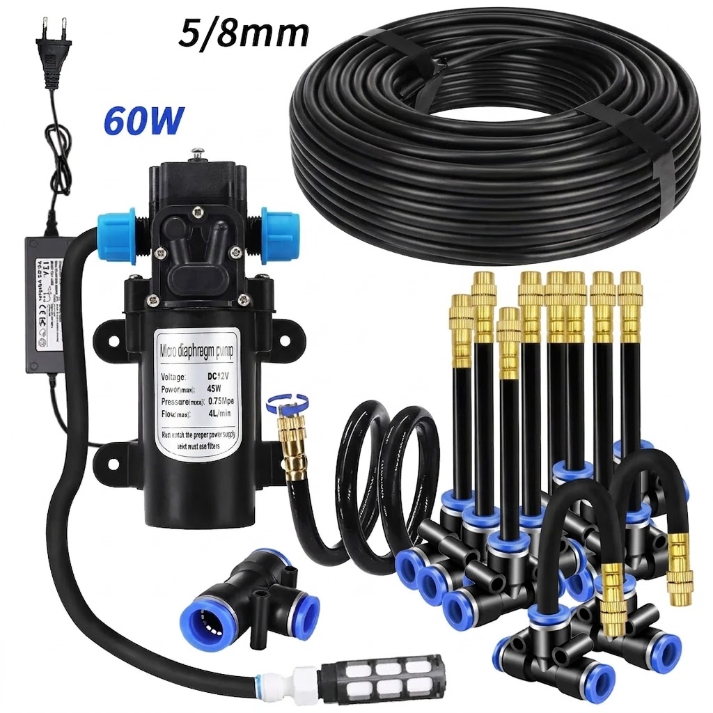 Automatic Plant Waterer - Комплект распылителя с шлангом из ПЭ