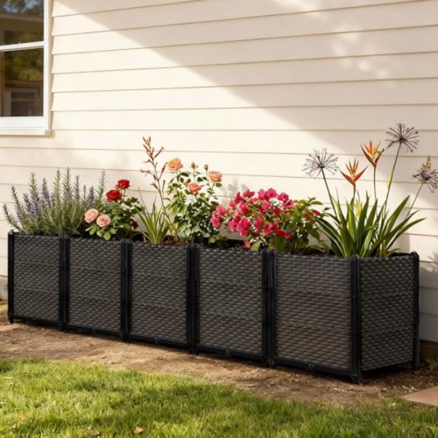Уличный самополивный приподнят – обзор и цена Self-Watering Planter
