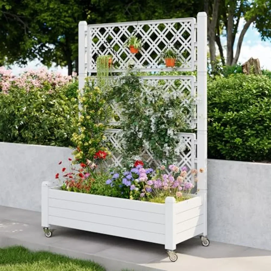 Приподнятая грядка с решетчато – обзор и цена Self-Watering Planter